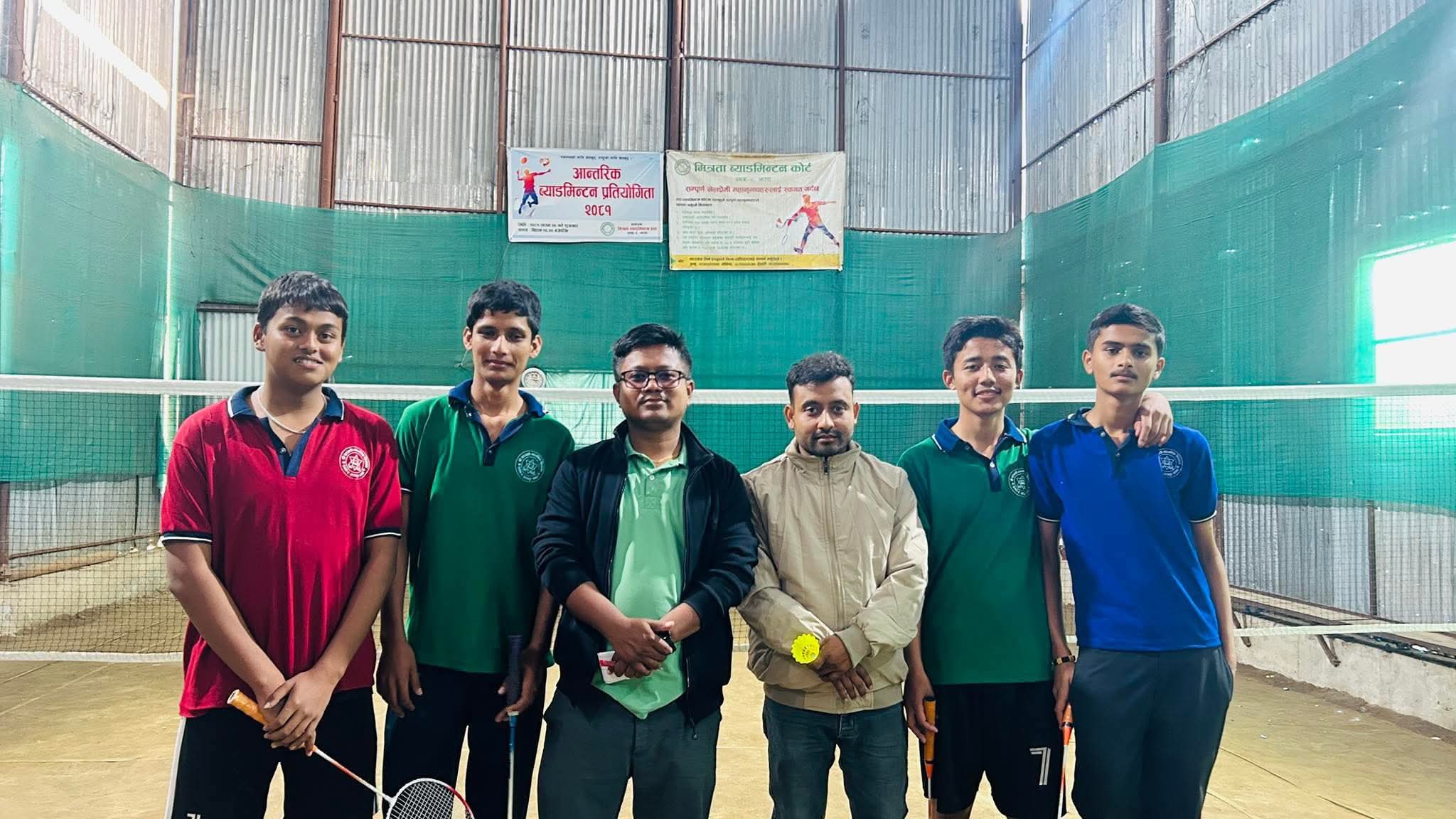 Badminton in sports week