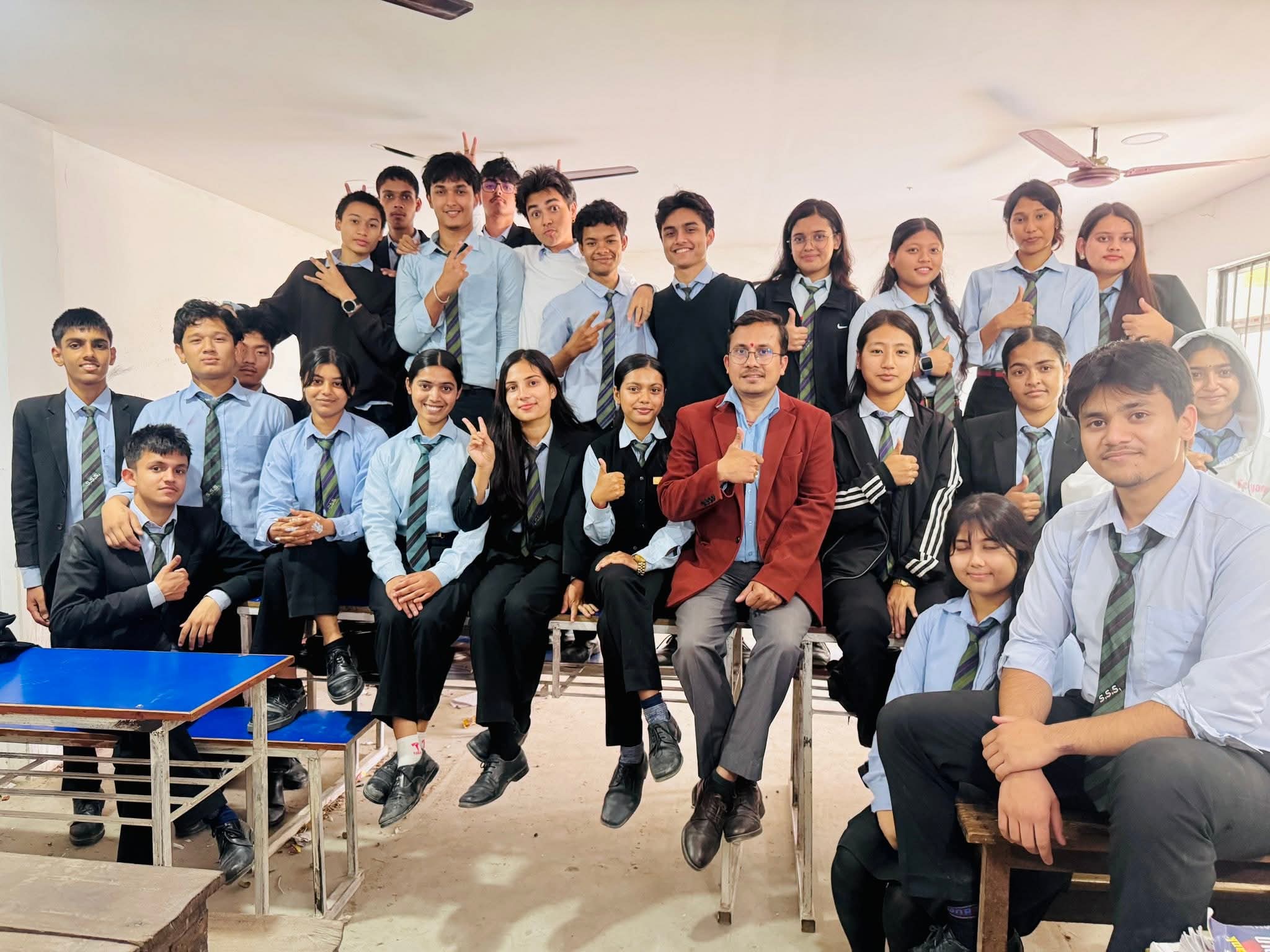 Class 12 students 2082
